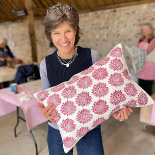 Block Printing Cushion Workshop at Charleston, Firle, East Sussex