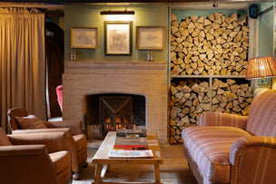 Block Printing Cushion Workshop at The Double Red Duke, Cotswolds