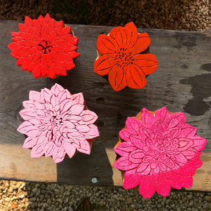 Block Printing Cushion Workshop at The Double Red Duke, Cotswolds