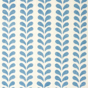 Bindi Block printed Fabric Cotton Blue