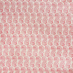 Lani Printed Fabric Linen/Cotton Blush Sample