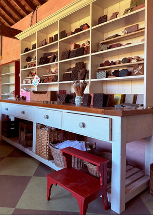 Block Printing Cushion Workshop at Ford Manor, Surrey