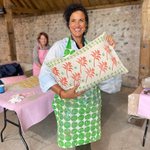 Block Printing Cushion Workshop at Charleston, Firle, East Sussex