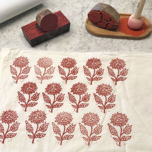 Block Printing Cushion Workshop at Charleston, Firle, East Sussex