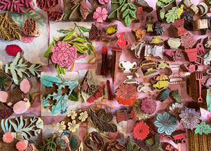 Block Printing Cushion Workshop at Ford Manor, Surrey