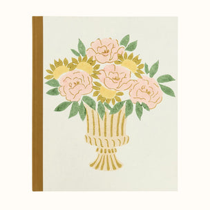 Journal Peony Urn Pastel