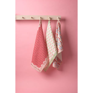 Tea Towel Pretty Pink