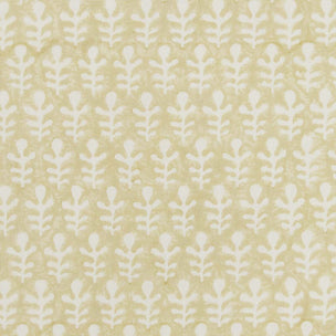 Bagru Block Printed Fabric Linen Cotton Clay Sample