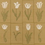 Botanica Cotton Linen Fabric in Gold Olive