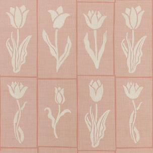 Botanica Cotton Linen Fabric in Rose Sample
