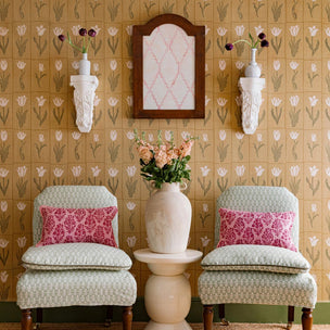 Botanica Wallpaper Gold Olive
