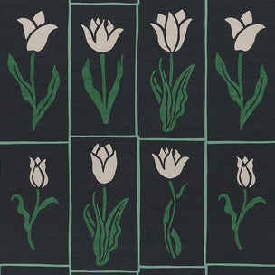 Botanica Wallpaper Black Emerald