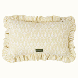 Cushion Frill Bagru Clay