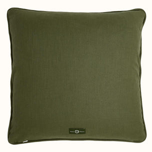Cushion Piped Ophelia Damson Olive