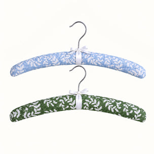 Coat Hanger Padded Duo Ashdown Cool Blue & Khaki