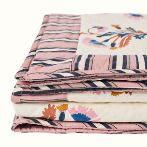 Quilt Dianthus Rust Rose & Rose Stripe - Limited Edition