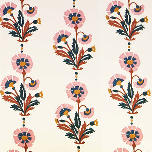 Dianthus Wallpaper Rust Rose Sample