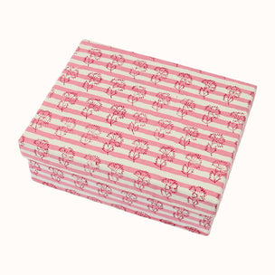 Block Printing Starter Kit Petal Buti Cobalt Blue Old Lemon Magenta