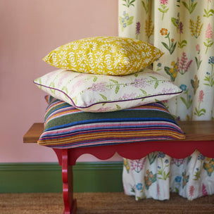 Cushion Odisha Loom Olive