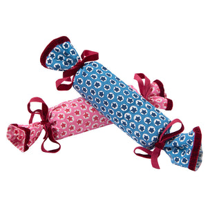 Reusable Fabric Cracker Tuk Tuk Blue Set of 4