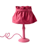 Lampshade Flirty Skirt Peter Plain Pink with Tie