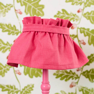 Lampshade Flirty Skirt Peter Plain Pink with Tie