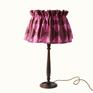 Lampshade Flirty Skirt Ikat Diamond Claret Pink