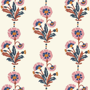 Dianthus Wallpaper in Rust Rose