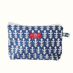 Wash Bag Bagru Blue