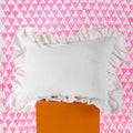 Print Item Cushion Frill Cover