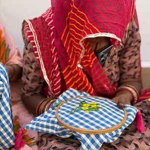 MM X Saheli Lavender Cushion