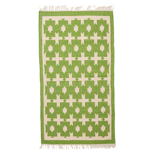 Rug Chunky Cotton Spring Green