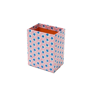 Pen Pot Tuk Tuk Navy Pink