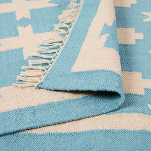 Rug Chunky Cotton Sky Blue