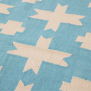 Rug Chunky Cotton Sky Blue