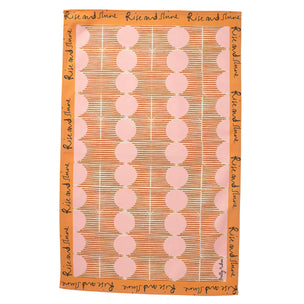 Tea Towel Sunrise Copper