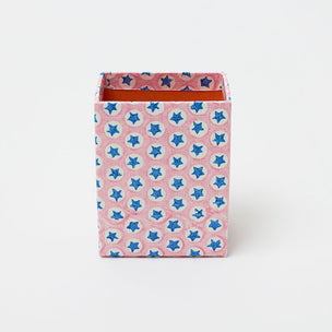 Pen Pot Tuk Tuk Navy Pink