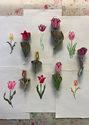 Tulip Workshop with Polly Nicholson of Bayntun Flowers, Calne, Wiltshire