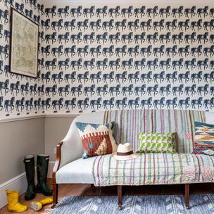 Marwari Horse Wallpaper Blue