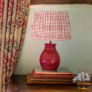 Lampshade Pleated Seed Iron Large