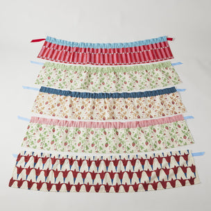 Lampshade Flirty Skirt Strawberry Indigo Trim