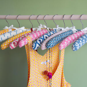 Coat Hanger Padded Buti Blue