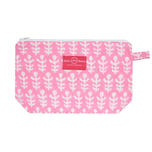 Wash Bag Bagru Pink