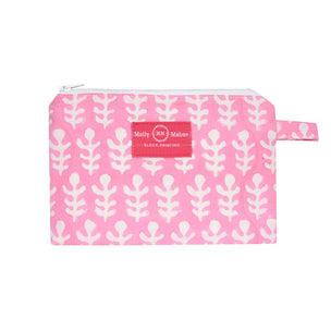 Wash Bag Bagru Pink