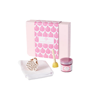 Block Printing Kit Tea Towel Pomegranate Plum