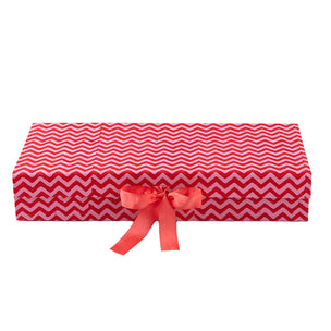 Gift Box Zig Zag Pink/Red