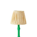 Lampshade Pleated Seed Mustard Small